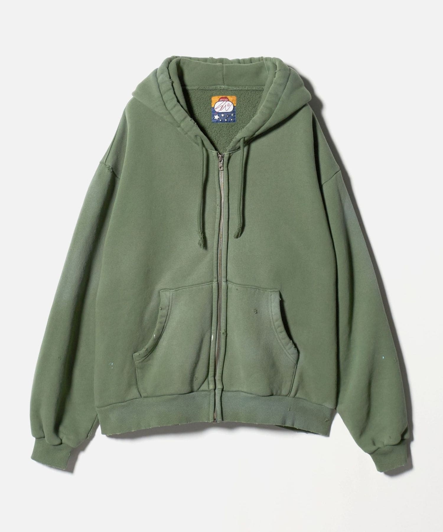 SWJP＞ ZIP UP HOODIE/フーディ