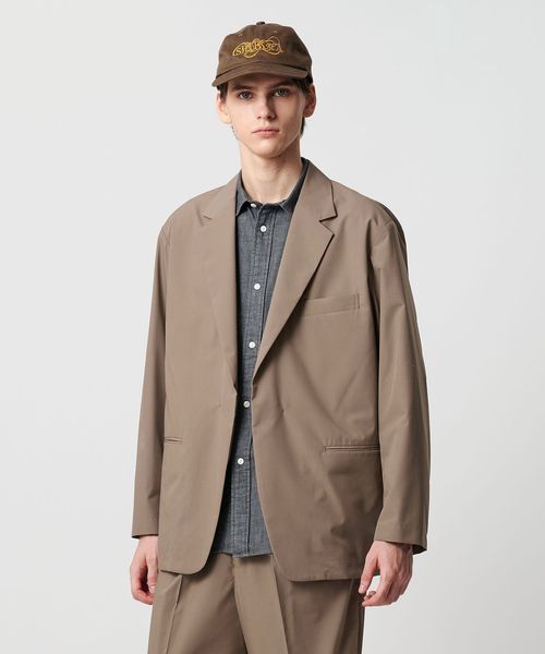 United Arrows テーラードジャケット M FORTEX メランジ シングル 2ボタン テーラードジャケット CS/T