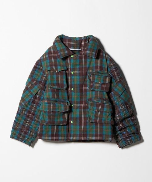 tokio/＜tokio＞ hunting check Blouson/ジャケット/中綿 / キルティングジャケット