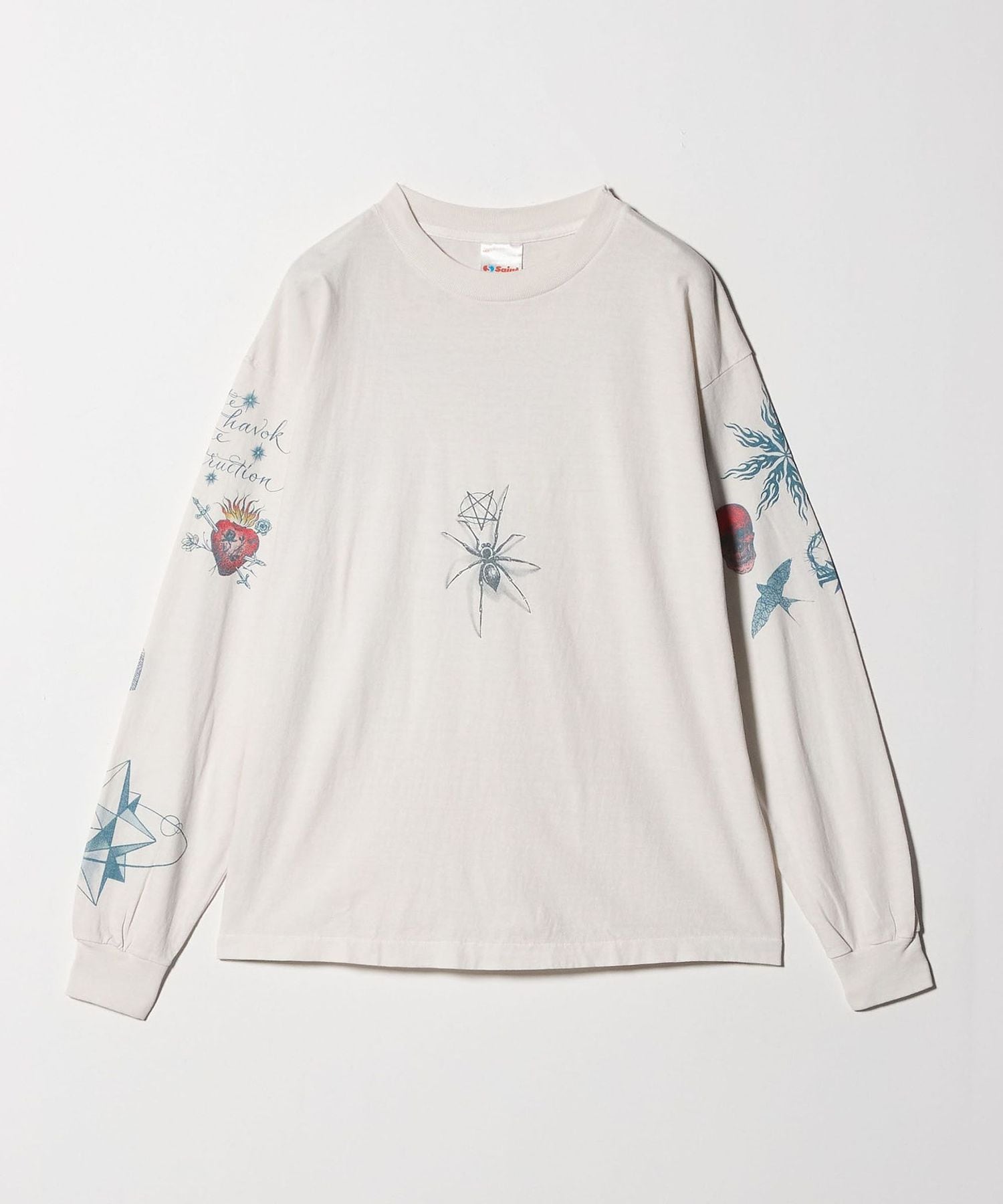 SAINT M××××××＞ LS TEE TATTOO/ロングスリーブTシャツ