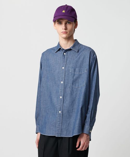 UNITED ARROWS & SONS＞ DENIM SHIRT/デニムシャツ