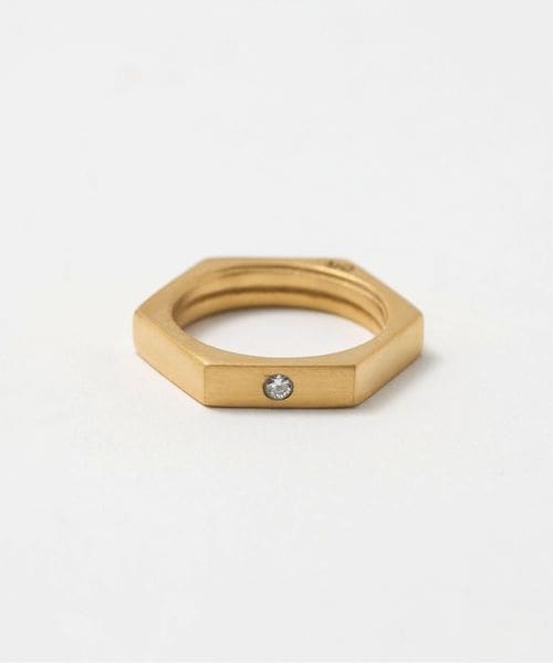 Official Garbage/＜Official Garbage＞ Nut Ring 4mm GP w D/リング/リング