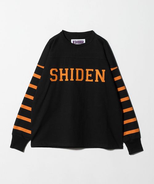 SHIDEN/＜SHIDEN＞ Football Tee/ロングスリーブTシャツ/Tシャツ / カットソー