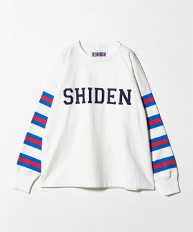 SHIDEN/＜SHIDEN＞ Football Tee/ロングスリーブTシャツ/Tシャツ / カットソー