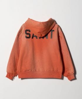SAINT M××××××/＜BerBerJin × SAINT M××××××＞ DBL FACE HOODIE ORANGE/フーディ/スウェット / パーカー