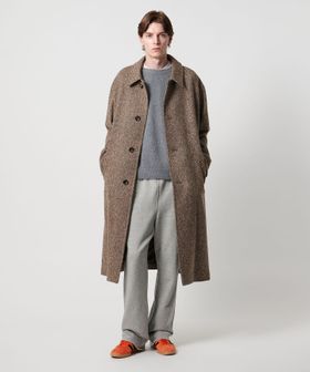 UNITED ARROWS & SONS/＜UNITED ARROWS & SONS＞ COL/NEP TWEED BAL COAT/バルマカーンコート/ステンカラーコート