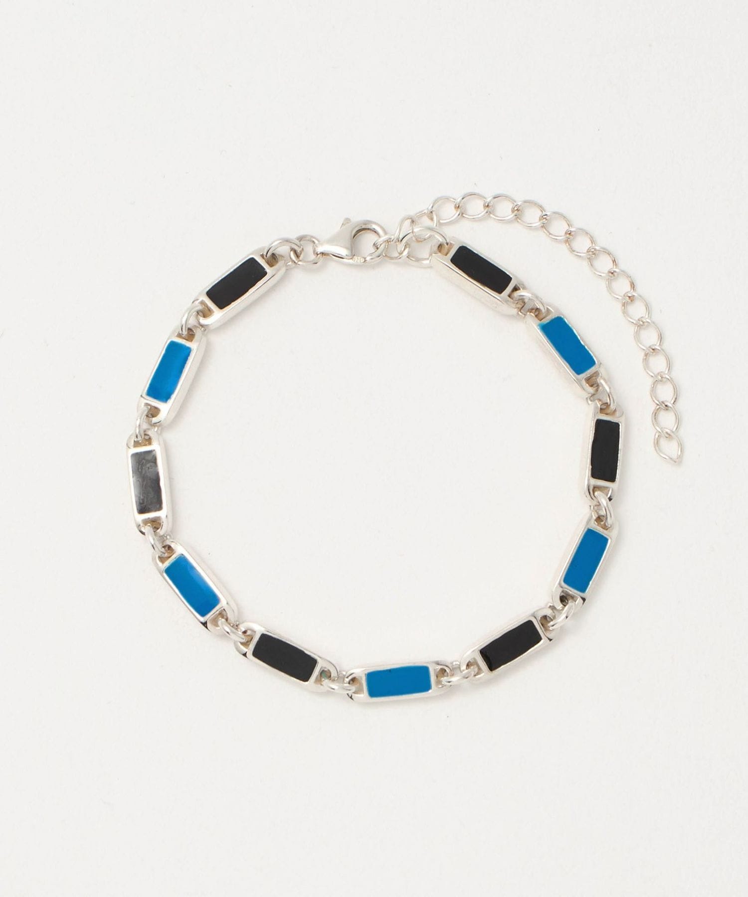 【関税込み】MAPLE シルバー＆グリーン Poncho ブレスレット MAPLE | Poncho Bracelet (Silver 925/Navy/Yellow/Green) | Je…