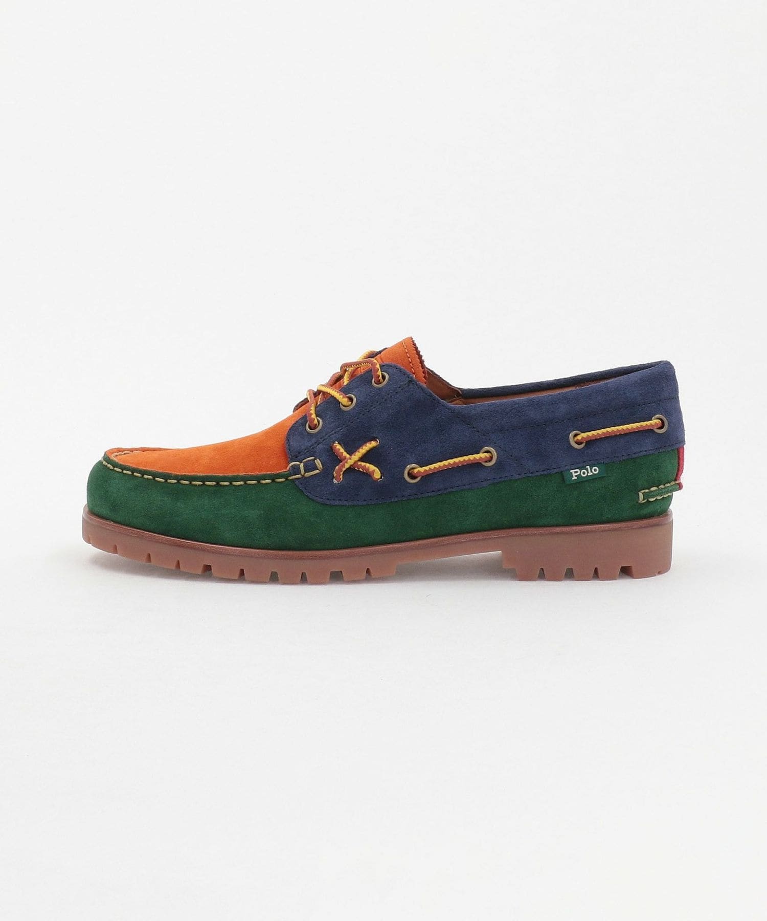 POLO COUNTRY 3EYE スウェード デッキシューズ US9 POLO COUNTRY 3EYE スウェード デッキシューズ US9