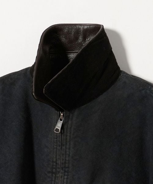 ジャケット・アウター VUJADE KIRK HEAVY WORK JACKET BLACK VUJA DE＞ KIRK WORK JACKET/ジャケット