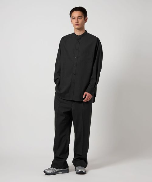 UNITED ARROWS & SONS メンズ ツイルパンツ UNITED ARROWS & SONS by MASAKI KAWASE＞ W/N TRO WIDE PANTS