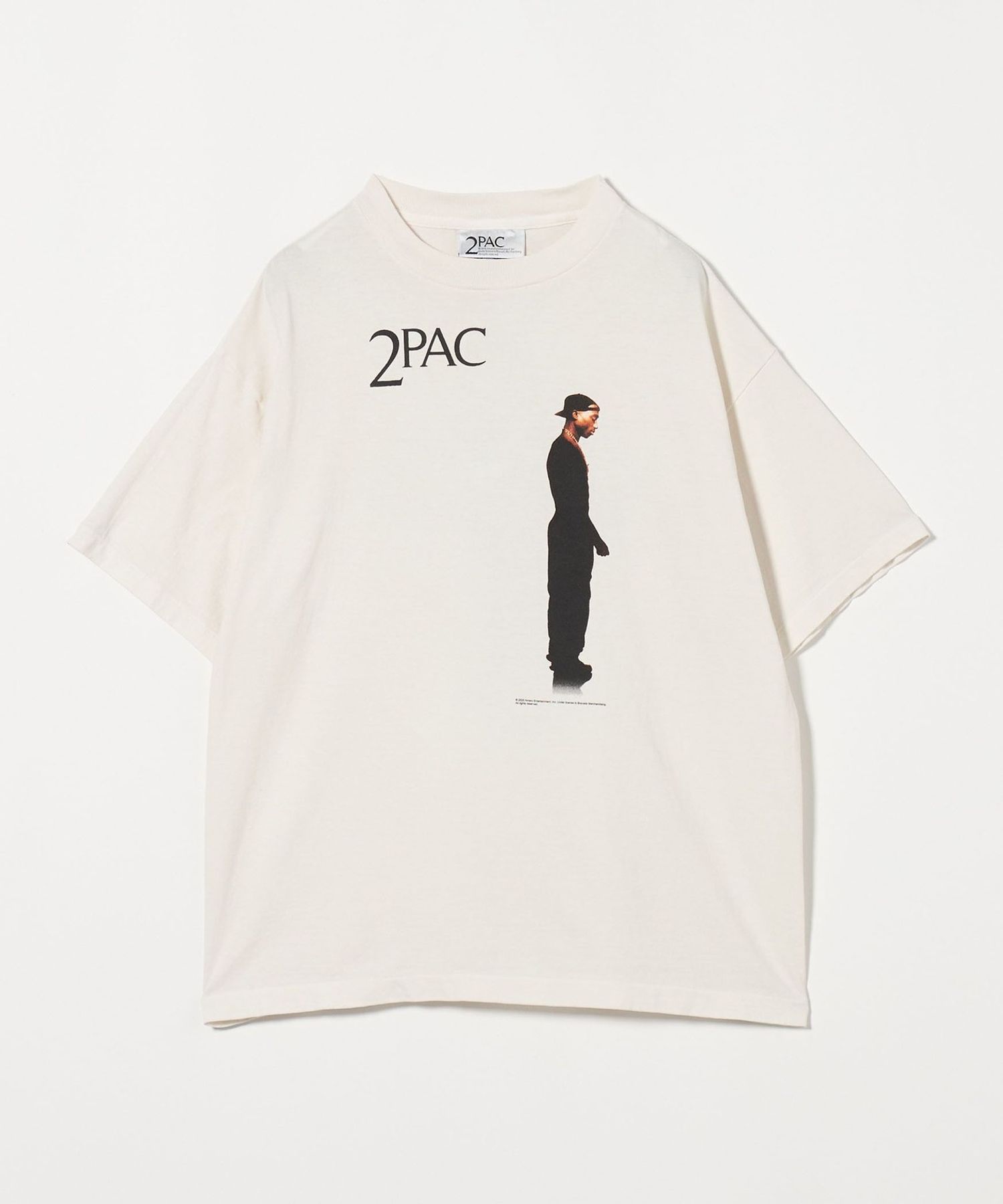 2PAC × SAINT M××××××＞ WHT TEE/Tシャツ