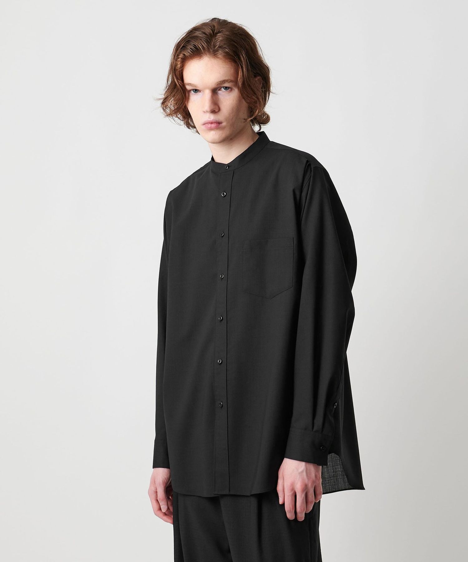 UNITED ARROWS & SONS by MASAKI KAWASE＞ W/N TRO BAND SHIRT