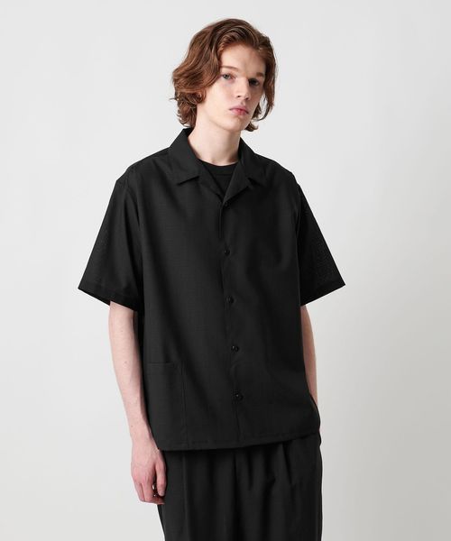 UNITED ARROWS 半袖ポロシャツ M OFF-WH UNITED ARROWS & SONS by MASAKI KAWASE＞ W/N RS SSL SHIRT