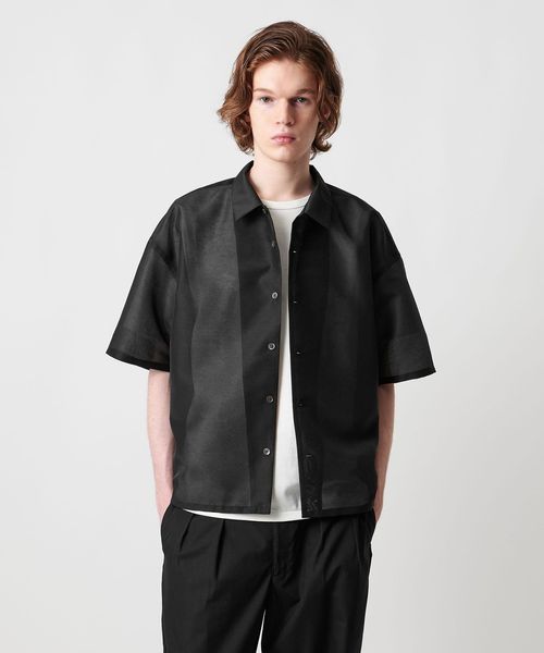 UNITED ARROWS & SONS / ユナイテッドアローズアンドサンズ | ドルマンスリーブ オーバーサイズ シルエット ブラウス | M | ネイビー UNITED ARROWS & SONS（ユナイテッドアローズアンドサンズ）の