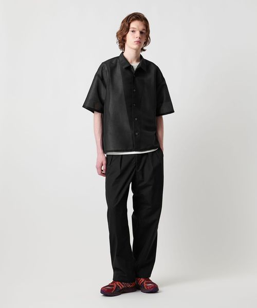 希少UNITED ARROWS GOLF ✖️AddElm半袖シャツ 紺 M UNITED ARROWS & SONS＞ OGD BOXY S/SL SHIRT/ショートスリーブ