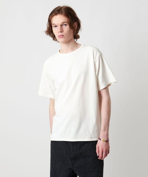 UNITED ARROWS & SONS ホワイト Tシャツ L UNITED ARROWS & SONS＞ BD PLAIN TEE/Tシャツ