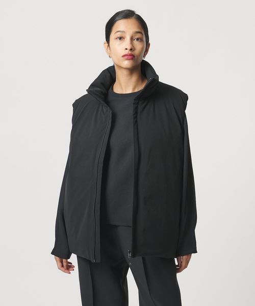 D.O UNITED ARROWS BY DAISUKE OBANA/＜D.O UNITED ARROWS BY DAISUKE OBANA for WOMEN＞TFT RVR DOWN VEST BLACK/ダウンベスト/ダウンジャケット / ダウンベスト
