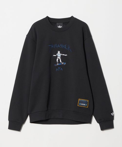 adidas Originals/＜adidas SKATEBOARDING × THRASHER × AFA＞ GONZ CREW NECK/スウェットシャツ/スウェット / パーカー