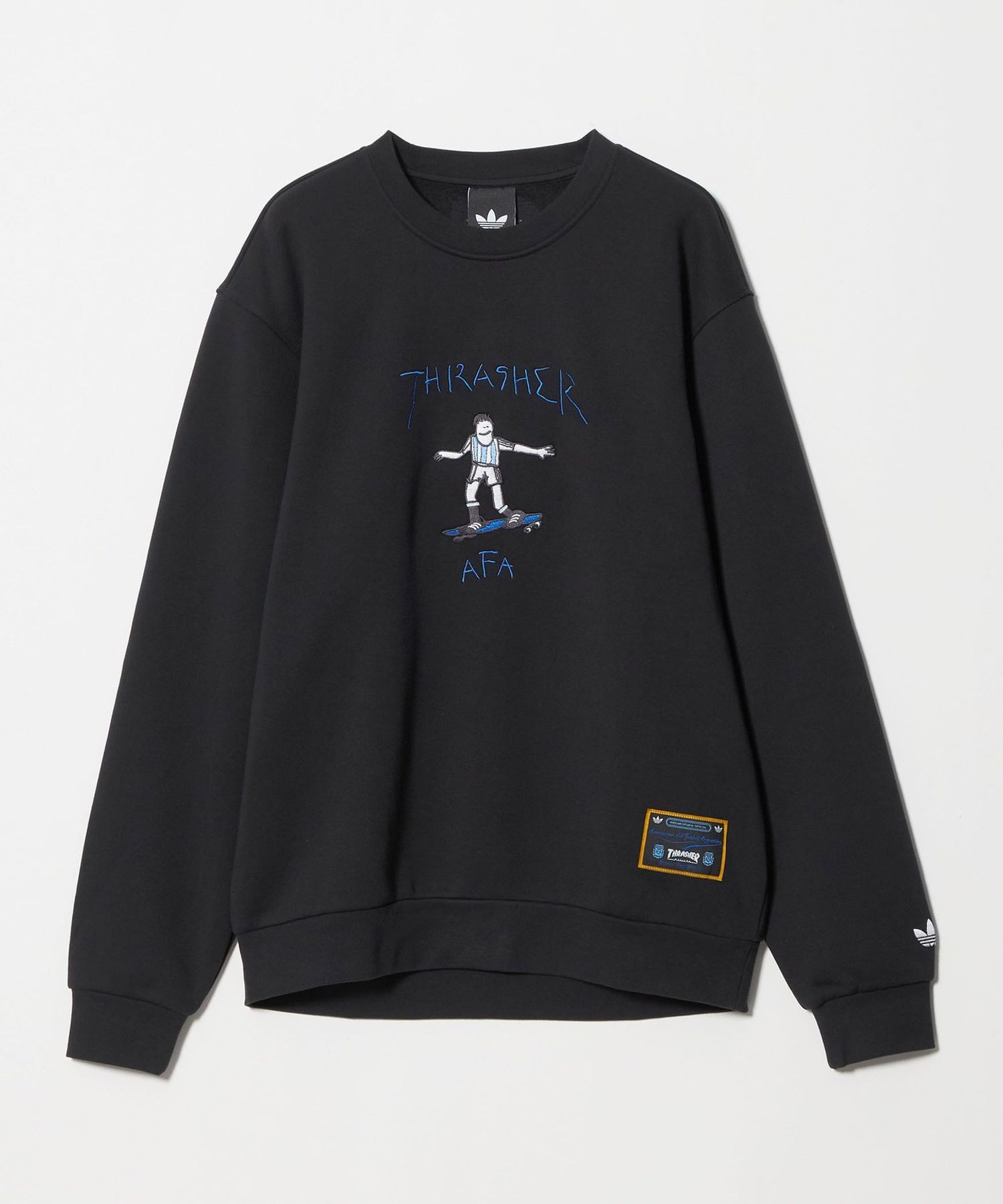 adidas SKATEBOARDING × THRASHER × AFA＞ GONZ CREW NECK/スウェット