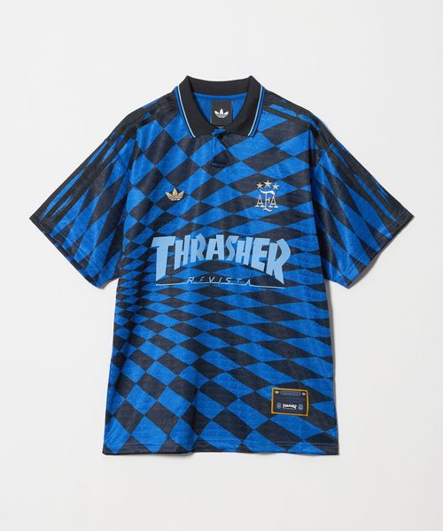 adidas Originals/＜adidas SKATEBOARDING × THRASHER × AFA＞ TMXAFA JERSEY/トップス/ポロシャツ