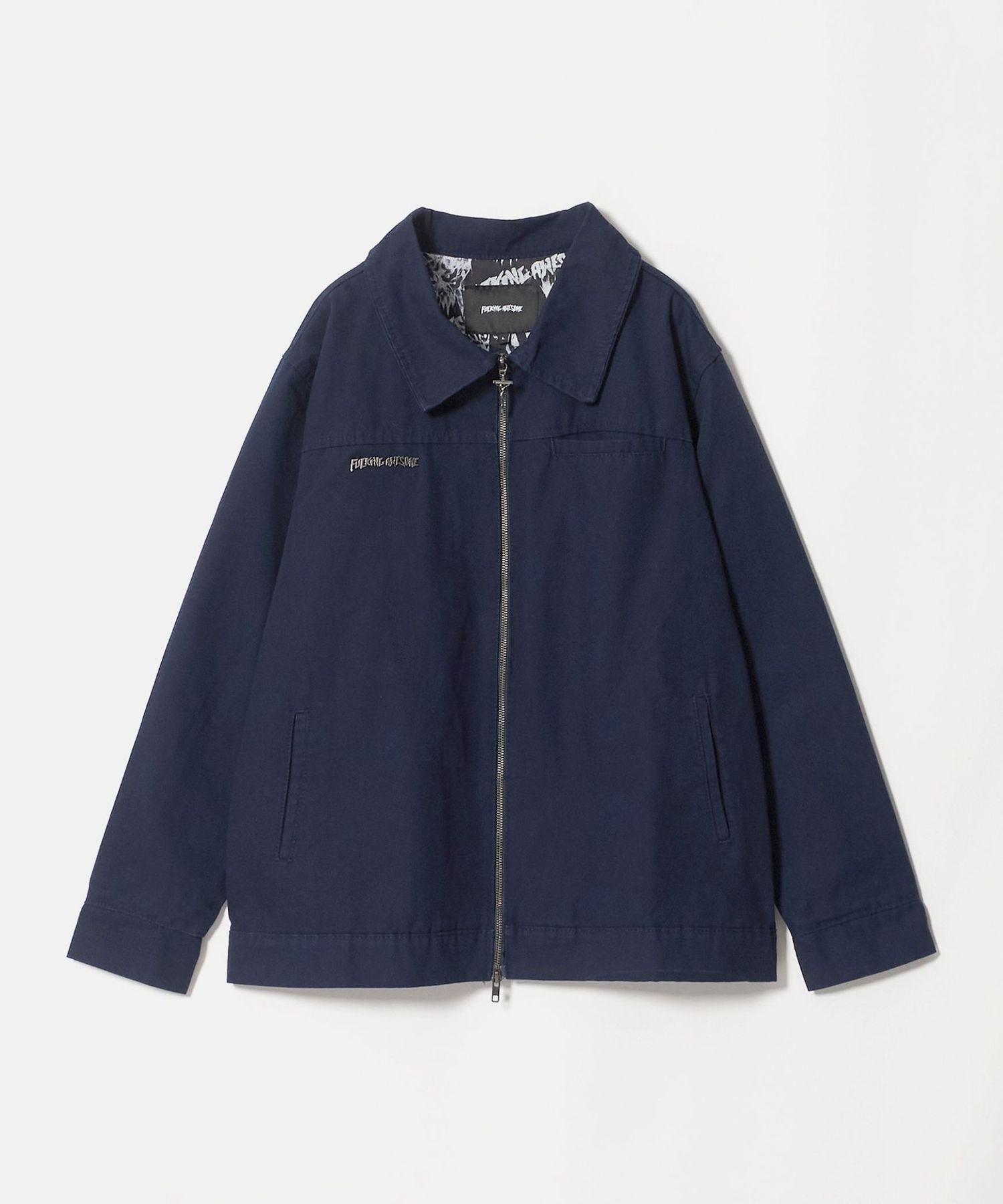 FUCKING AWESOME＞ Zip Workshirt/シャツジャケット