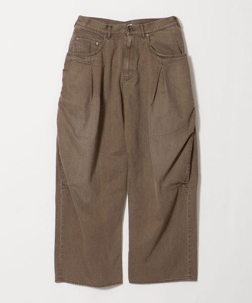 KHOKI/＜KHOKI＞ 3D cutting pants BRN/パンツ/デニムパンツ