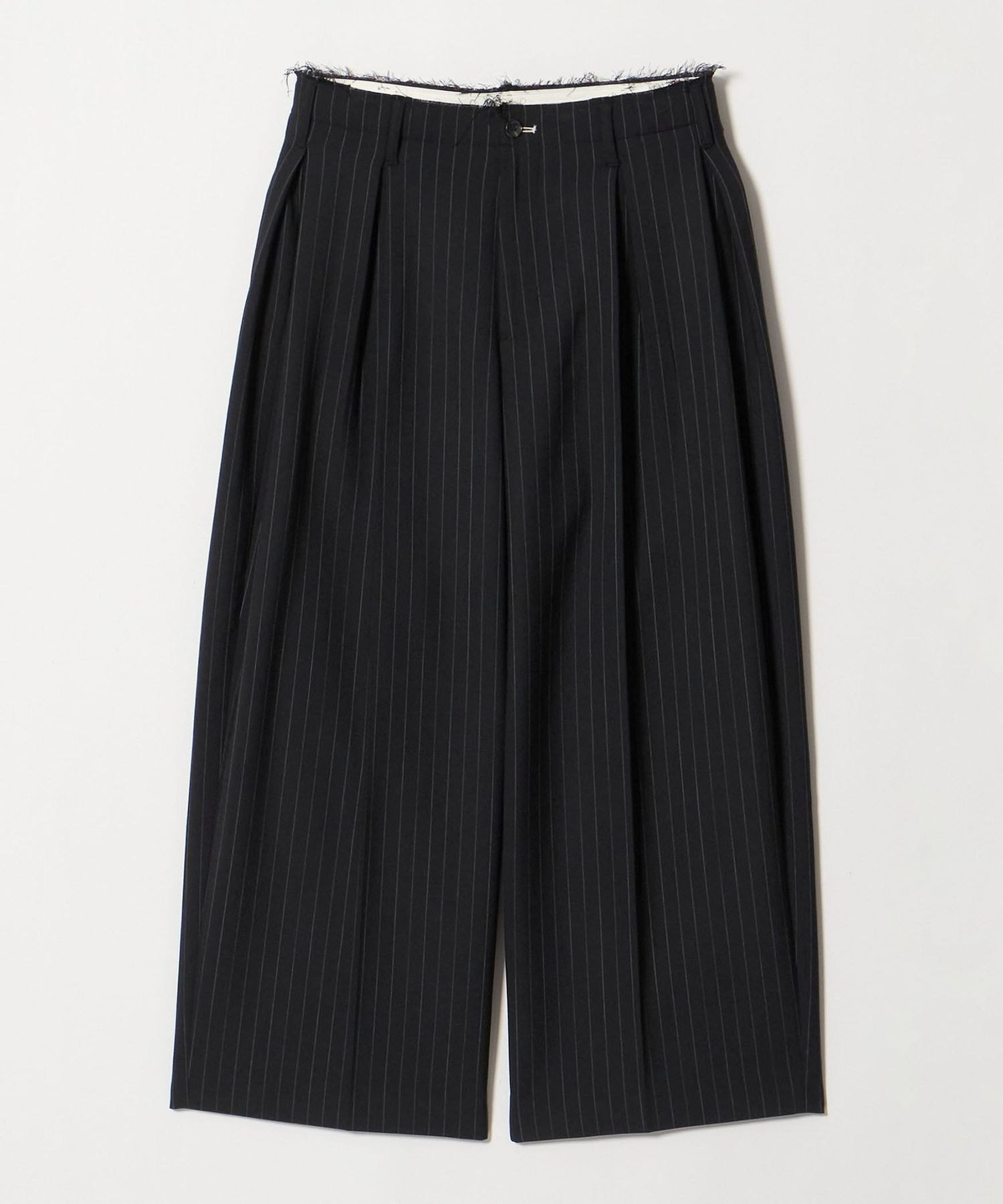 KHOKI＞ Pleats bonded pants/スラックス
