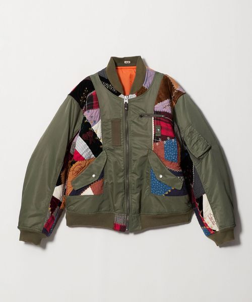 KHOKI/＜KHOKI＞ Quilt bomber jacket/ジャケット/ミリタリージャケット