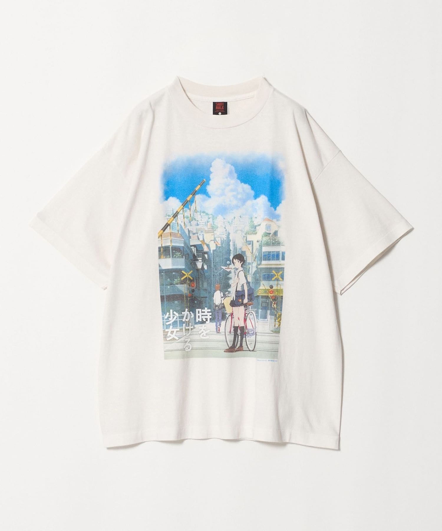 時をかける少女 × GEEKS RULE × SAINT M××××××＞ T―SHIRT/Tシャツ
