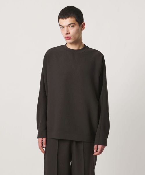 D.O UNITED ARROWS BY DAISUKE OBANA/＜D.O UNITED ARROWS BY DAISUKE OBANA＞＋10 DLMN/LS CREW COL 26AW/ロングスリーブTシャツ/Tシャツ / カットソー