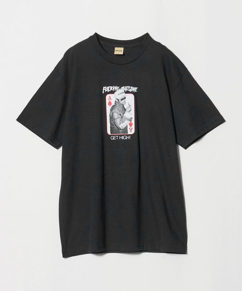 FUCKING AWESOME/＜FUCKING AWESOME＞ Inde/Get High Tee BLK/Tシャツ/Tシャツ / カットソー