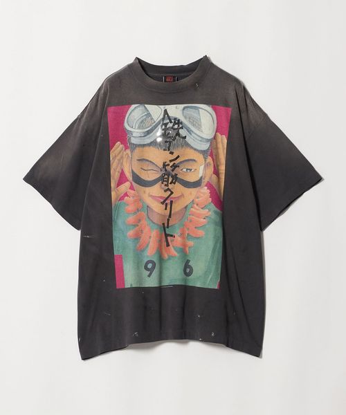 SAINT M××××××/＜鉄コン筋クリート × GEEKS RULE × SAINT M××××××＞  KURO TEE/Tシャツ/Tシャツ / カットソー
