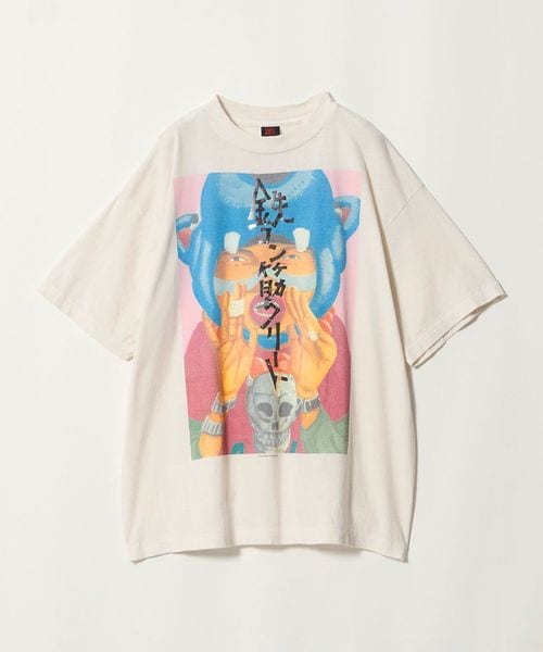 SAINT M××××××/＜鉄コン筋クリート × GEEKS RULE × SAINT M××××××＞ SHIRO TEE/Tシャツ/Tシャツ / カットソー