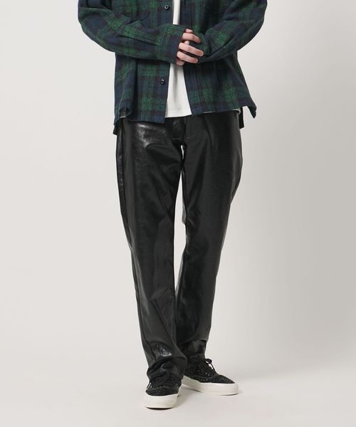 UNITED ARROWS & SONS/＜UNITED ARROWS & SONS＞ LTHR LIKE NP ST PANTS/パンツ/その他パンツ
