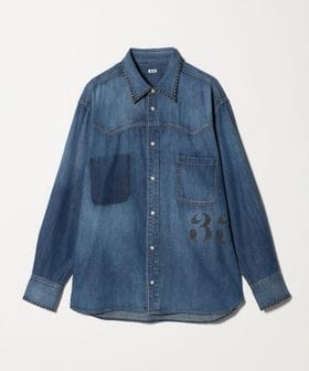KHOKI/＜KHOKI＞ Hand―EMB Denim Shirt/デニムシャツ/シャツ / ブラウス