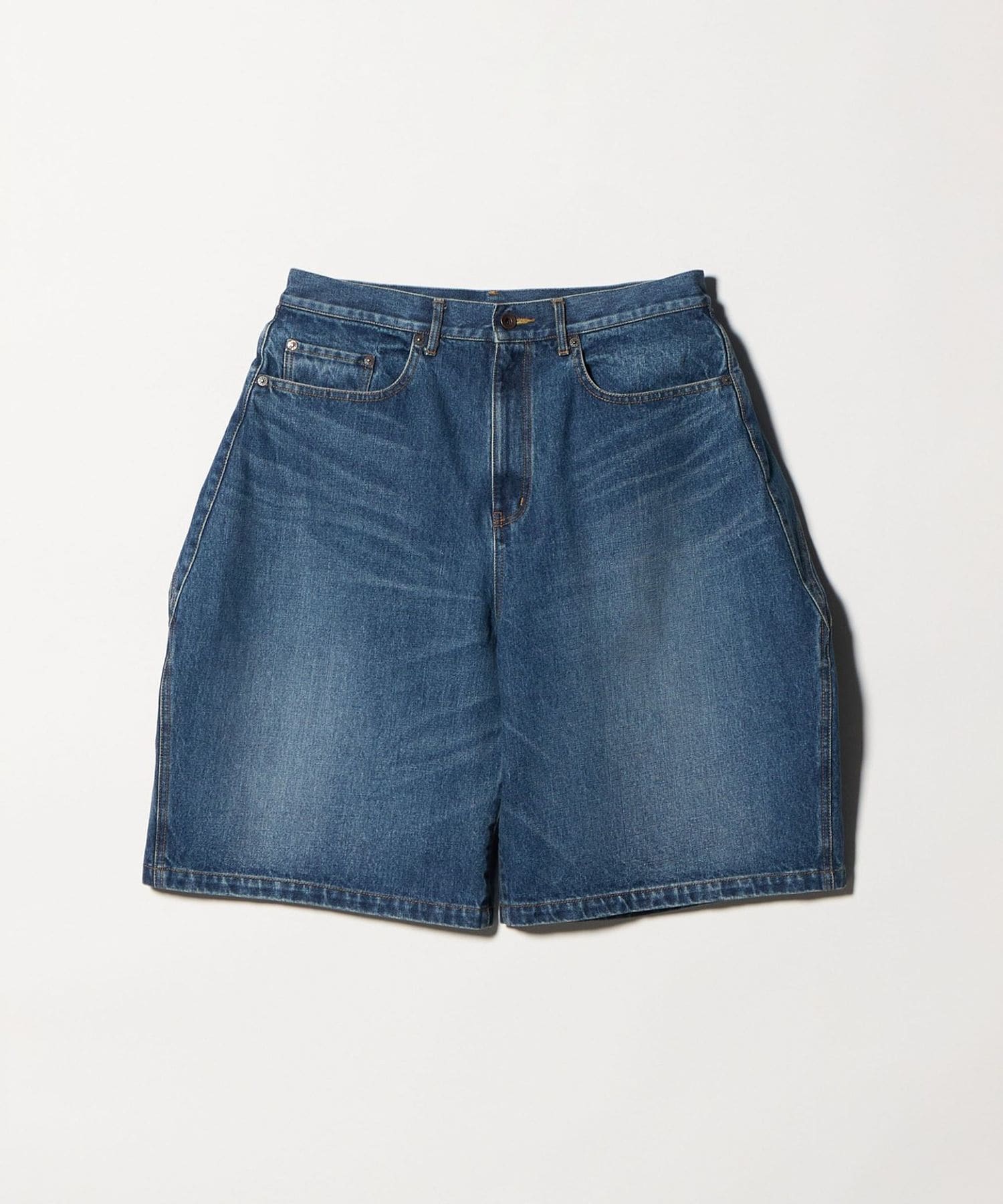 KHOKI＞ 3D Cut Denim Short/デニムショーツ