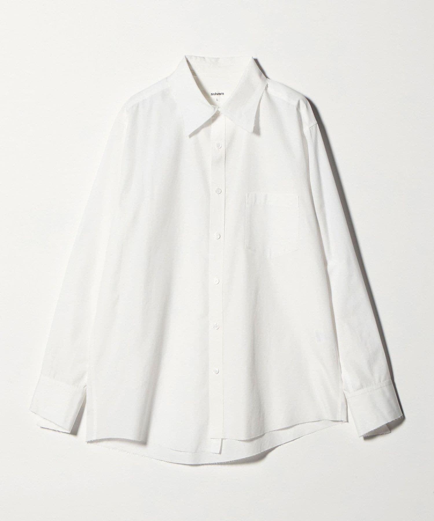 sulvam＞ STAND COLLAR/シャツ