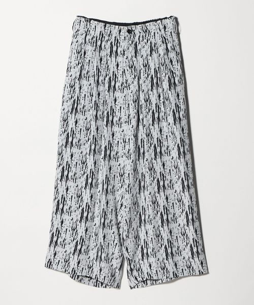 sulvam/＜sulvam＞ JACQUAD TUCK PANTS/ワイドパンツ/その他パンツ