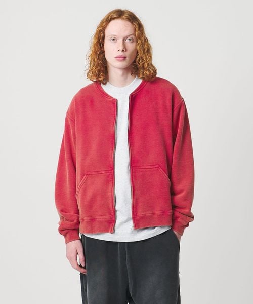 UNITED ARROWS & SONS/＜UNITED ARROWS & SONS＞ FADE SWEAT ZIP CREW/スウェットシャツ/スウェット / パーカー