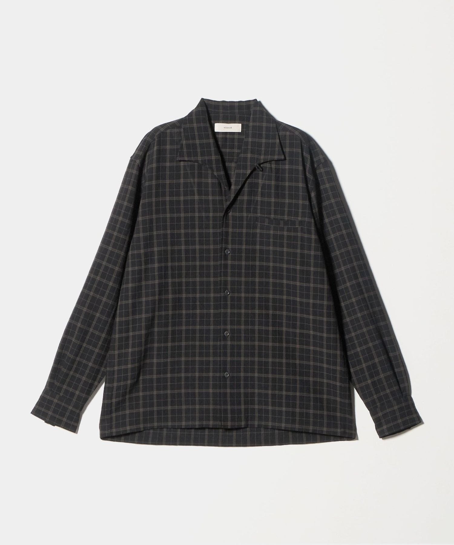 VUJA DE＞ Pierce CHECK SHIRT/シャツ