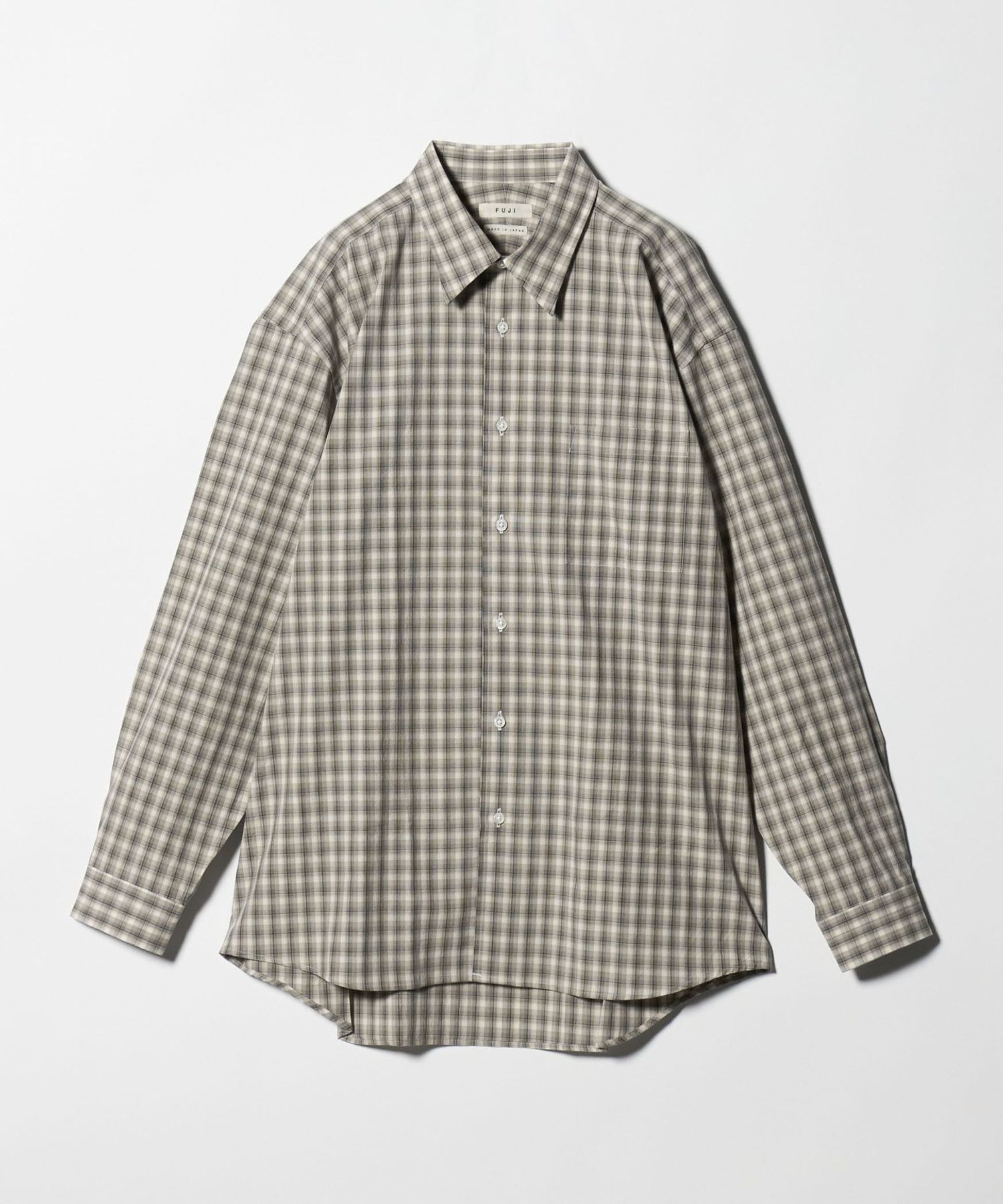 FUJI＞ CHECK SHIRT/シャツ