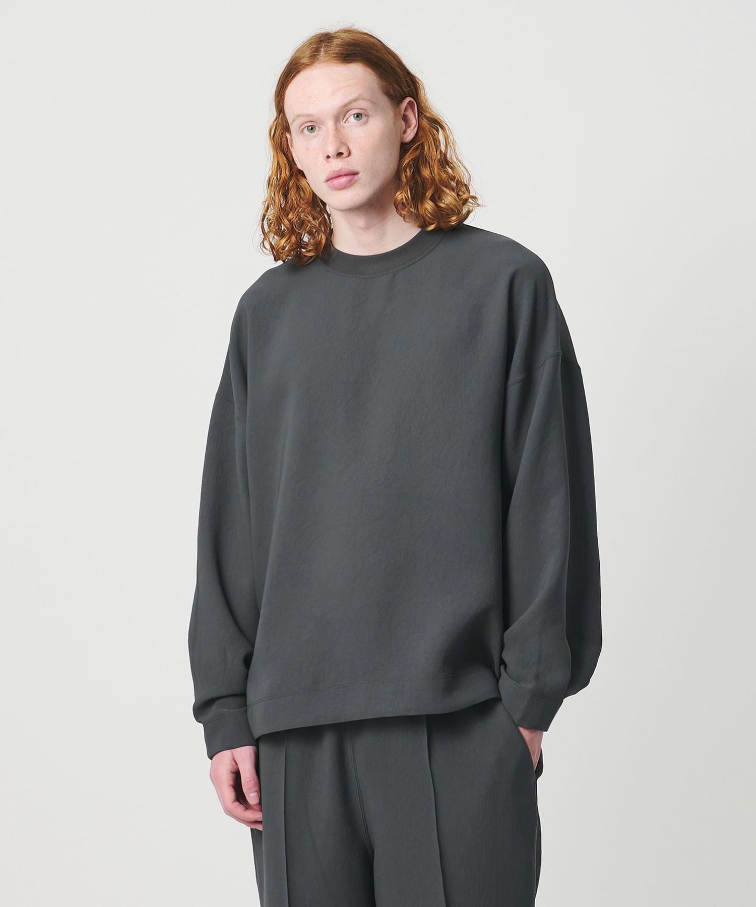D.O UNITED ARROWS BY DAISUKE OBANA＞I COL SETIN/LS CREW 26SS