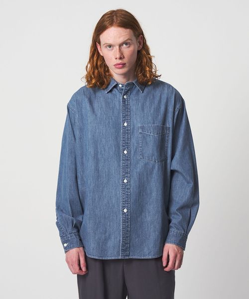 UNITED ARROWS & SONS/＜UNITED ARROWS & SONS＞ DENIM SHIRT/デニムシャツ/シャツ / ブラウス