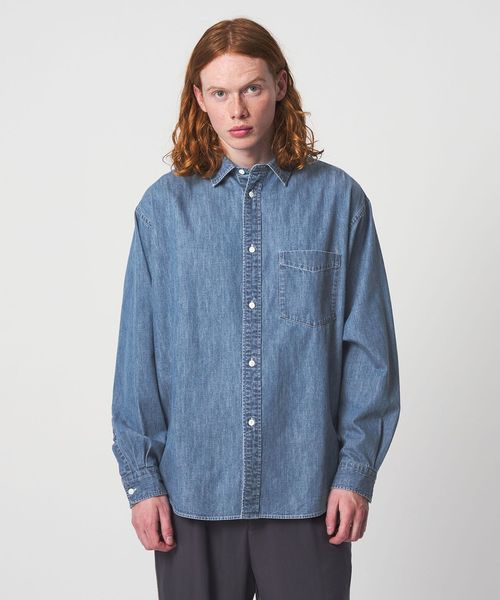 UNITED ARROWS & SONS/＜UNITED ARROWS & SONS＞ DENIM SHIRT/デニムシャツ/シャツ / ブラウス