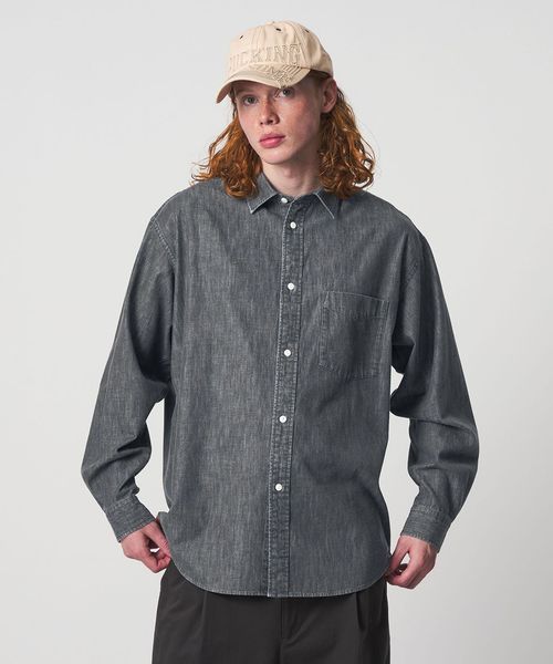 UNITED ARROWS & SONS/＜UNITED ARROWS & SONS＞ DENIM SHIRT/デニムシャツ/シャツ / ブラウス