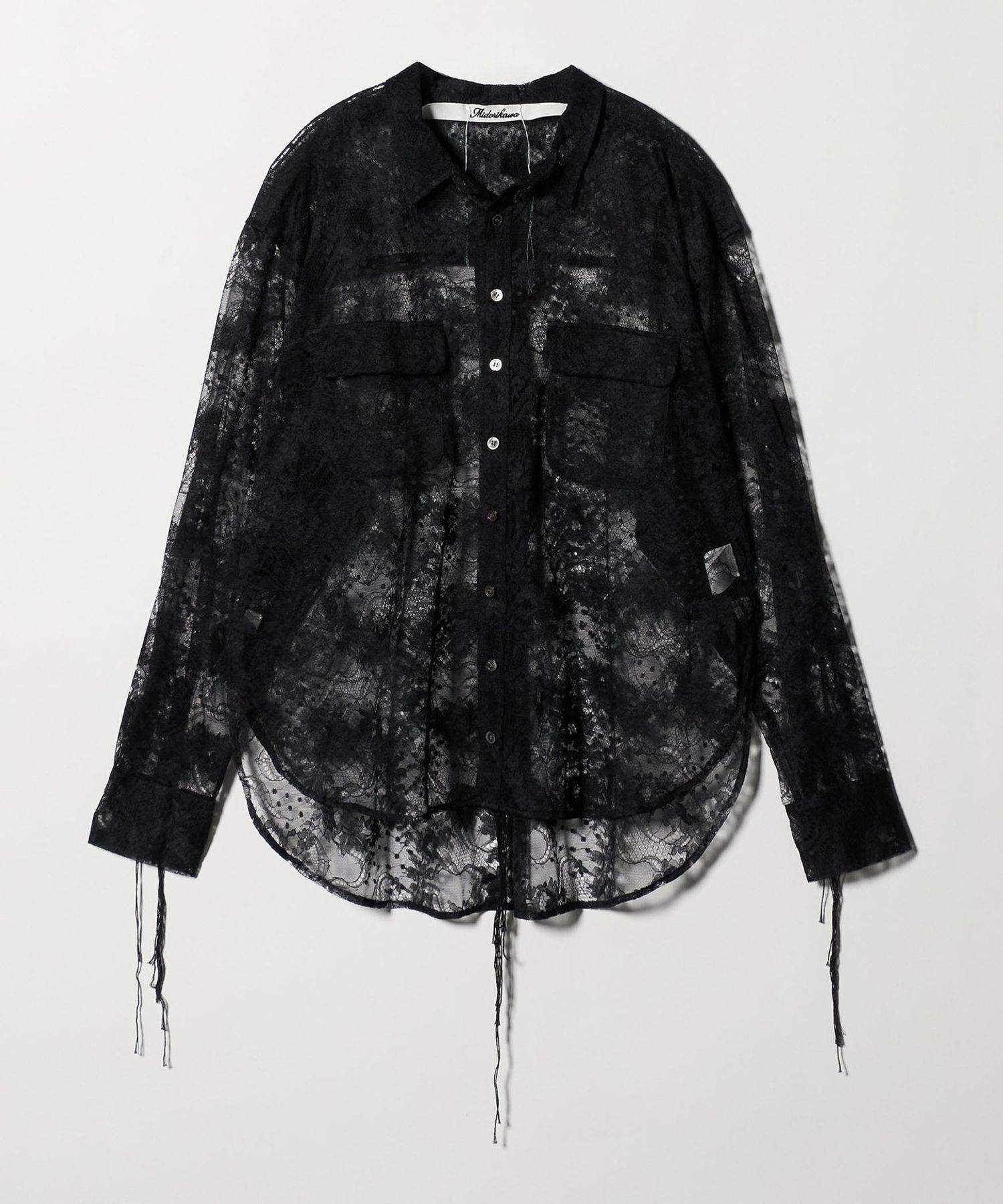 Midorikawa＞ LACE SHIRT/シャツ