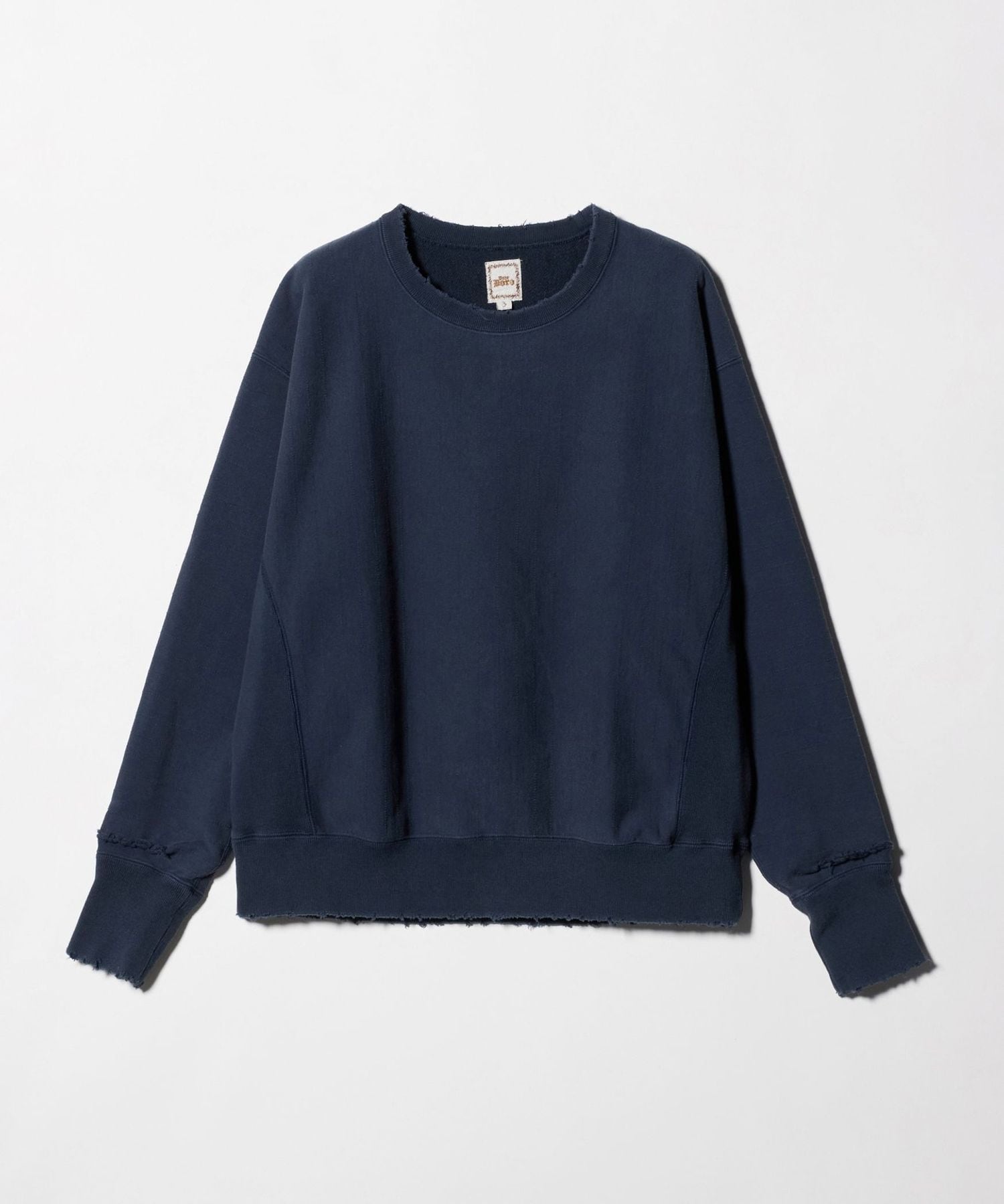 DEAR BORO＞ Sashiko Crew Sweat Shirt/スウェットシャツ