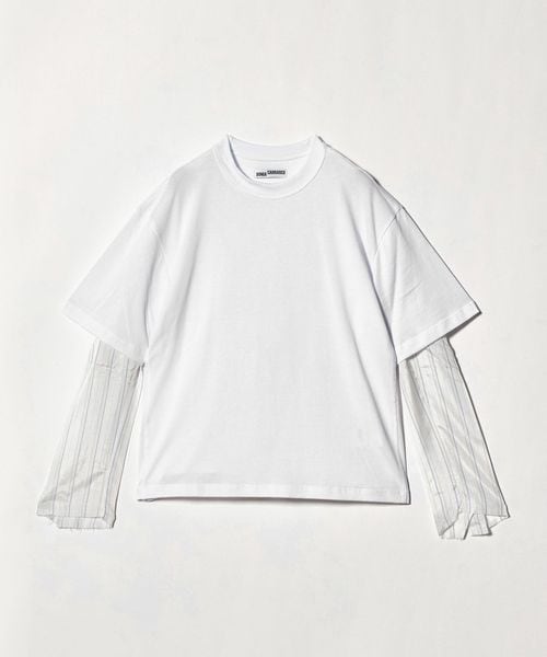 SONIA CARRASCO/＜SONIA CARRASCO＞ Linning sleeve/ロングスリーブTシャツ/Tシャツ / カットソー