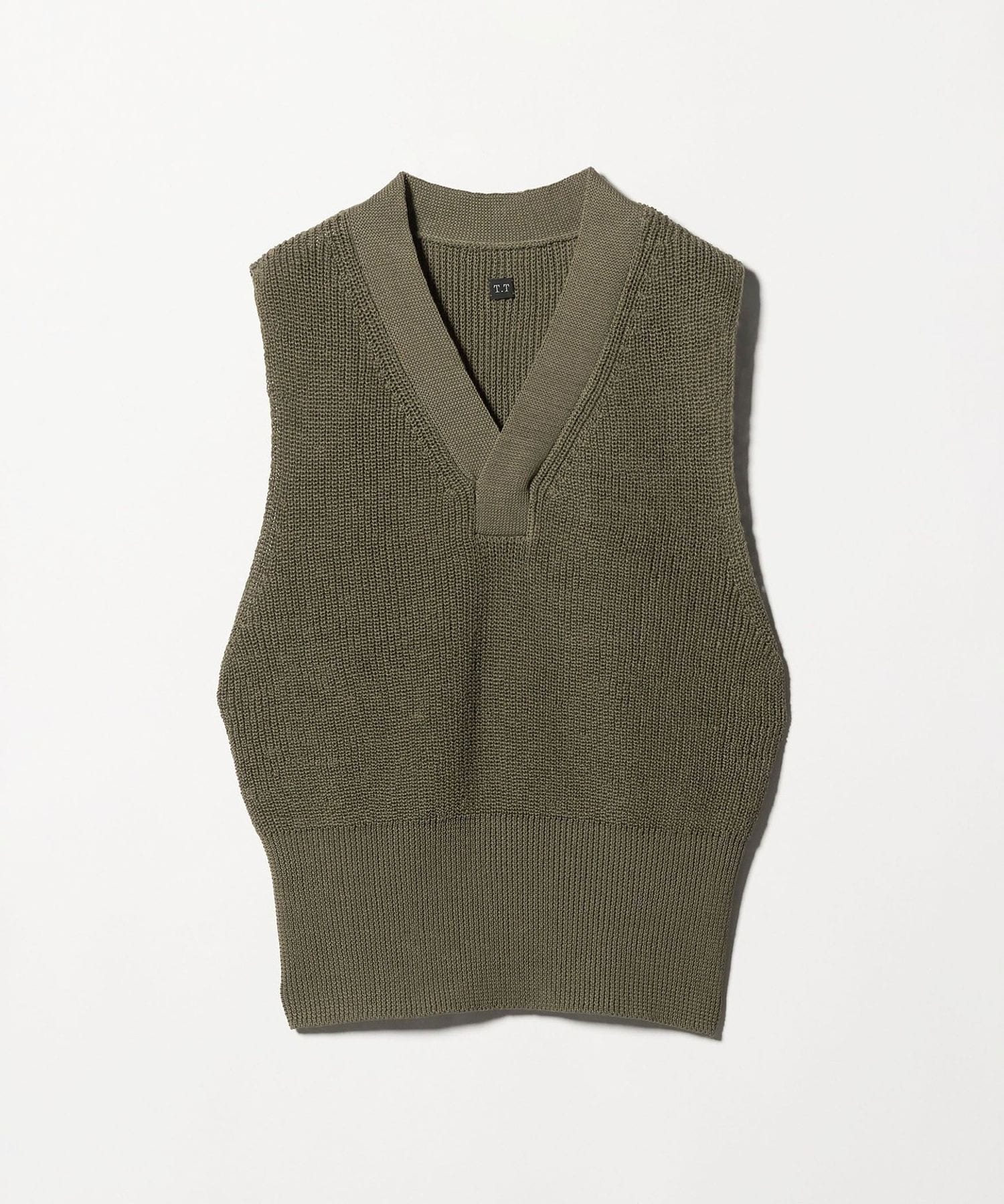 Taiga Takahashi タイガ タカハシ　t.t ベスト　ニット T.T / Taiga Takahashi＞ V NECK VEST/ベスト