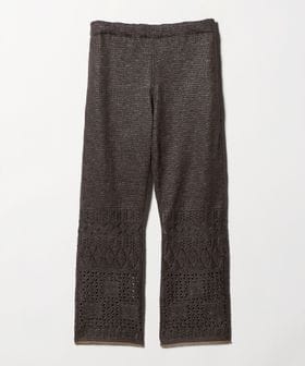 COOHEM/＜COOHEM＞ SUKASHI EMBOSSED PANTS/パンツ/イージーパンツ